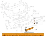 Gm Oem 19-23 XT4 Rear Bumper Components-finish Panel 84074103. Fixed Price $91.00.