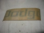 Nos Mopar 1970'S Dodge Truck Black Tailgate Decal. Fixed Price $69.00.