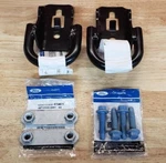 New 2009-2023 Ford F-150 Front Black (2) Tow Hooks Set With Hardware, Oem. Fixed Price $176.95.