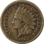 1861 Indian Head Cent Vf Very Fine Details Penny 1C Coin SKU:CP1167. Fixed Price $49.99.