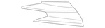 Genuine Mercedes-benz Cover Bumper Area 257-885-72-01. Fixed Price $81.20.