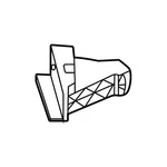 Genuine Bmw Deflector Plate, Right 51-11-7-494-316 New. Fixed Price $161.70.