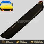Scopione Carbon Fiber Front Bumper Center Grille For Porsche 13-16 Boxster 981. Fixed Price $450.00.