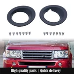 2 Pcs Front Bumper Fog Light Bezel Cover For Land Rover Range Sport 06-09. Fixed Price $31.44.