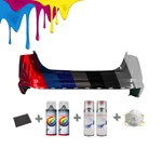 Primed Rear Bumper Cover For 2019-2023 Nissan Altima With Diy Paint Kit. Fixed Price $317.09.