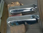 C0AB-17907-A 1960 Vintage Ford Rear Bumper Guard Kit Nos Nib Fomoco Pair Chrome. Fixed Price $48.00.