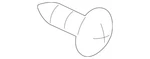 Genuine Honda Bumper Cover Screw 93903-45380. Fixed Price $11.87.