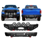 Vijay Steel Front/rear Bumper W/winch Plate&lights For 2019-2024 Dodge Ram 1500. Fixed Price $449.99.