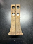 Mercedes W111 Coupe Cab 250SE 280SE 220SE Outer Rear Bumper Brackets. Fixed Price $111.00.