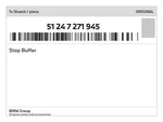 Genuine Bmw Stop Buffer 51-24-7-271-945 New. Fixed Price $11.18.