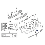 Ford Focus 2008-2011 N806034S438 Front Bumper Cover Screw. Fixed Price $18.39.