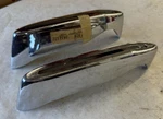 1970 Chevy Chevelle Rear Bumper Guards Nos T46. Fixed Price $185.00.
