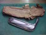 1959 Chrysler New Yorker 300 Nos Mopar Rear Bumper Right Upper Guard #1829044. Fixed Price $525.00.