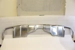 X164 Mercedes Rear Bumper Chrome Cover Trim Molding Lower Valance Guard Plate. Fixed Price $120.00.