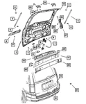 Genuine Mopar Bumper Bracket Sleeve Right 5109152AC. Fixed Price $10.00.