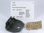 1974-1979 Nova Skylark Ventura Seville Nos Bumper Shock Bracket 337473. Fixed Price $12.99.