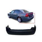 Rear Bumper Cover For 2004-2008 Chevrolet Malibu Base Ls Ltz Classic 12335940. Fixed Price $133.51.