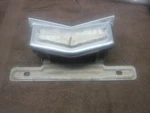1959 Chevrolet Camino Rear Tailgate License Plate Bracket Used Oem. Fixed Price $165.00.