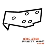 2014-2020 Nissan Rogue Rear Left Bumper Retainer New Oem G9185-4CLMH. Fixed Price $14.04.