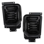 Set Of 2 Fog Light Covers Front Driver & Passenger Side Left Right For Gmc Pair. Fixed Price $60.83.