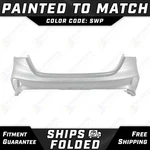 New Painted *swp White* Rear Bumper Cover Replacement 2022-2024 Kia Forte. Fixed Price $660.99.