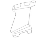 Genuine Acura Brake Air Duct 71117-TJB-A00. Fixed Price $26.27.