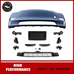 Fits 2018-2023 Tesla Model Complete Front Bumper Cover Kit W/ Fog Lights. Fixed Price $529.51.