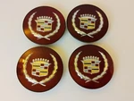 Gm General Motors Wheel Cover Center Cap Cadillac Red Gold 1980S Vintage. Fixed Price $112.50.