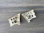 88-91 Honda Civic & Crx 2PC Oem Bumper Corner Slide Clip Right Left Set. Fixed Price $54.95.