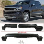 Black Steel Front Bumper For 2022-2023 Chevy Silverado 1500 W/o Senser Hole. Fixed Price $174.99.