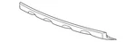 Genuine Gm Black Front Center Lower Bumper Cover 84603321. Fixed Price $131.07.