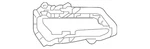 Genuine Nissan Fog Light Trim 62256-5RB0A. Fixed Price $14.73.