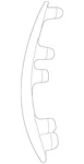 Genuine Mercedes-benz Filler Trim 167-885-12-06. Fixed Price $68.40.