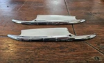 Pair Oe 1955-1956 Chevy 2DR Door Handle Scuff Guards Plates Bel 210 150 Trim. Fixed Price $39.00.