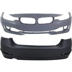 Set Of Bumper Covers Facias Front & Rear For Sedan Bmw 320I Xdrive Pair. Fixed Price $493.89.
