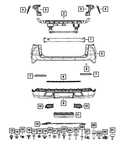 Genuine Mopar Hitch Bezel 7ES16GXHAB. Fixed Price $32.34.