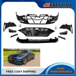 Complete Front Bumper Cover Upper Grille Kit For 2020-2023 Hyundai Sonata Sel. Fixed Price $545.86.
