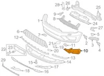 Volkswagen Touareg Front Bumper Right Grille 7P6853666B9B9 No Duty. Fixed Price $140.61.