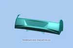 Genuine Gm Rear Upper Bumper Cover 23404807. Fixed Price $663.57.