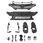 For Honda Fit 2018-2020 Front Bumper Grille, Fog Light Kit & Bracket Assembly. Fixed Price $114.95.