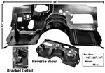 1978-81 Pontiac Firebird/trans Am Firewall W/heater New. Fixed Price $393.23.