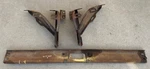 Ford Ranchero Rear Back Bumper Mount Impact Support Brackets Kit 1972-1979 Oem. Fixed Price $450.00.