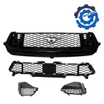 2024-2026 Ford Mustang Set Of Mesh Grille Inserts Left Right Main Lower Oem. Fixed Price $509.96.