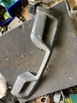 Porsche Cayenne Rear Bumper Lower Valence Diffuser 2011-2014 7P5807834F Oem. Fixed Price $100.00.