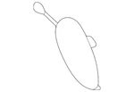 Genuine Bmw Tow Eye Cap 51-11-7-887-589. Fixed Price $36.85.