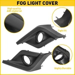 Front Left Right Bumper Fog Light Grille Cover For 18-20 Subaru Crosstrek. Fixed Price $55.99.