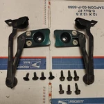 03-14 Volvo XC90 Rear Left & Right Lower Tailgate Hinges W/ Bolts Oem Green. Fixed Price $44.95.