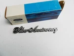 Silver Anniversary 1980 Ford Thunderbird Nos Rear Script Emblem E0SZ-6642528AA. Fixed Price $149.00.