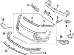 Genuine Hyundai Reinforcement 64928-L1500. Fixed Price $102.20.