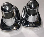 1947 1948-51 Hudson Super Trunk Handle Bezel/license Plate Light Set Of 2. Fixed Price $49.36.